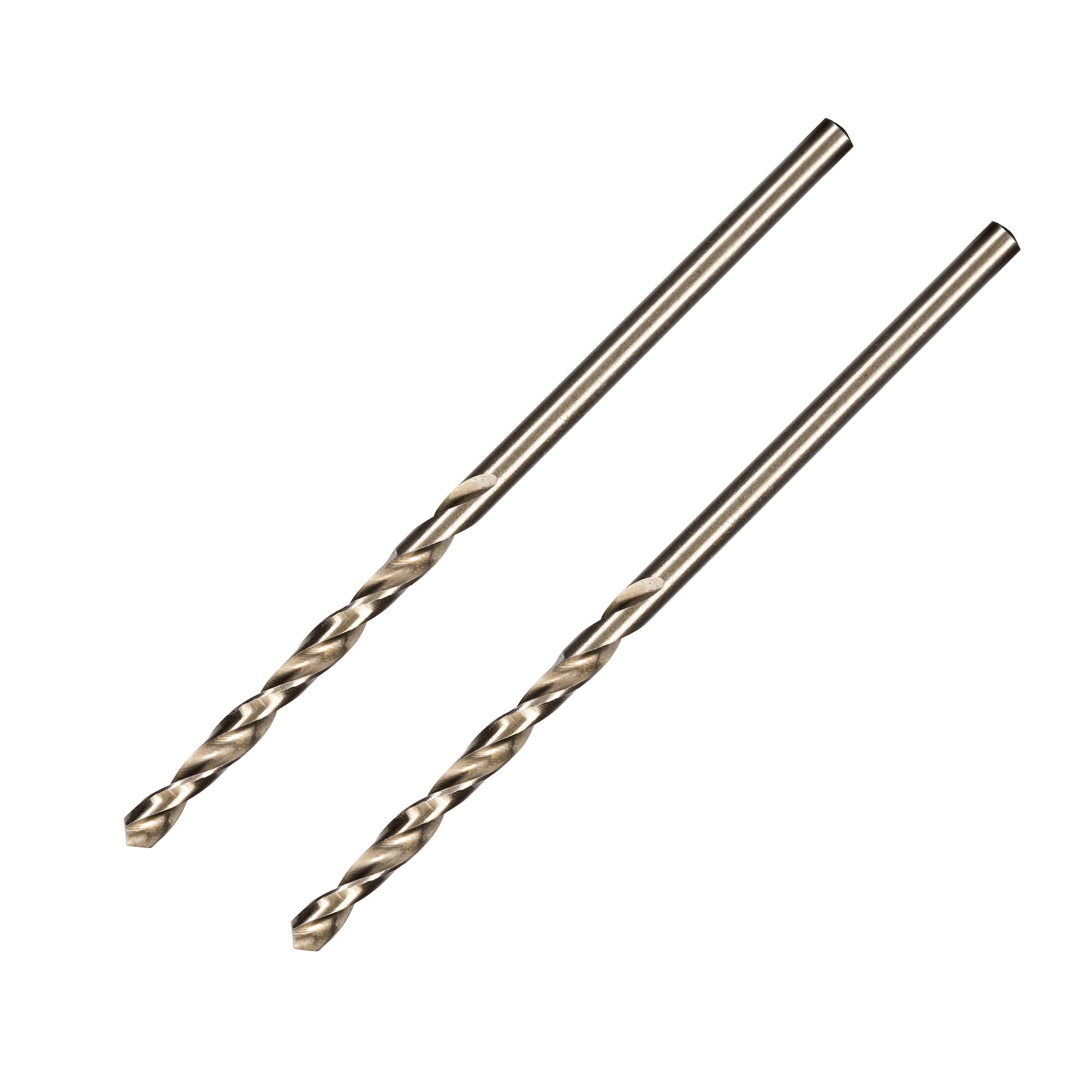 Erbauer Round HSS Drill bit (Dia)2mm (L)49mm, Pack of 2 | DIY at B&Q 