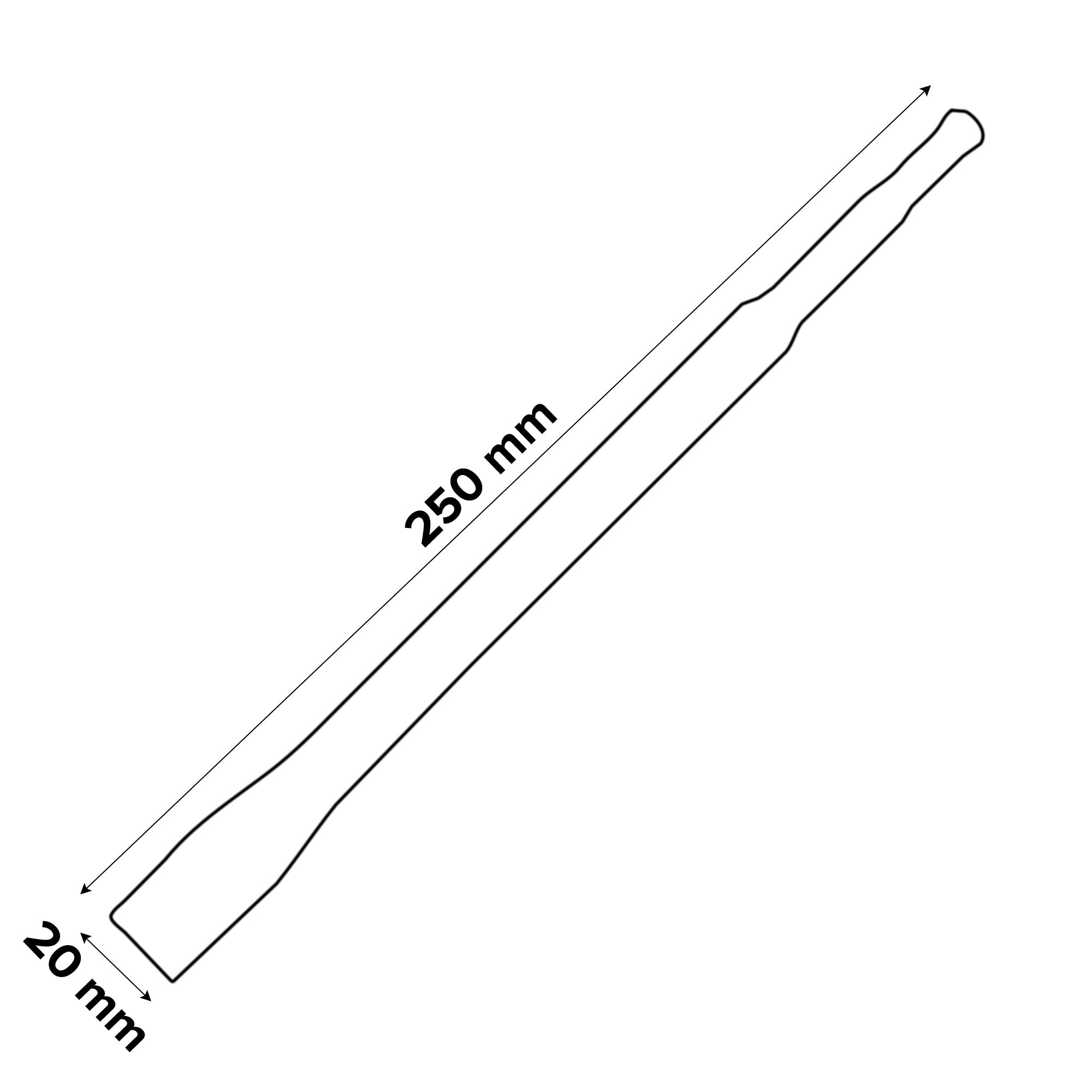 Erbauer SDS plus Flat chisel (L)250mm (W)20mm