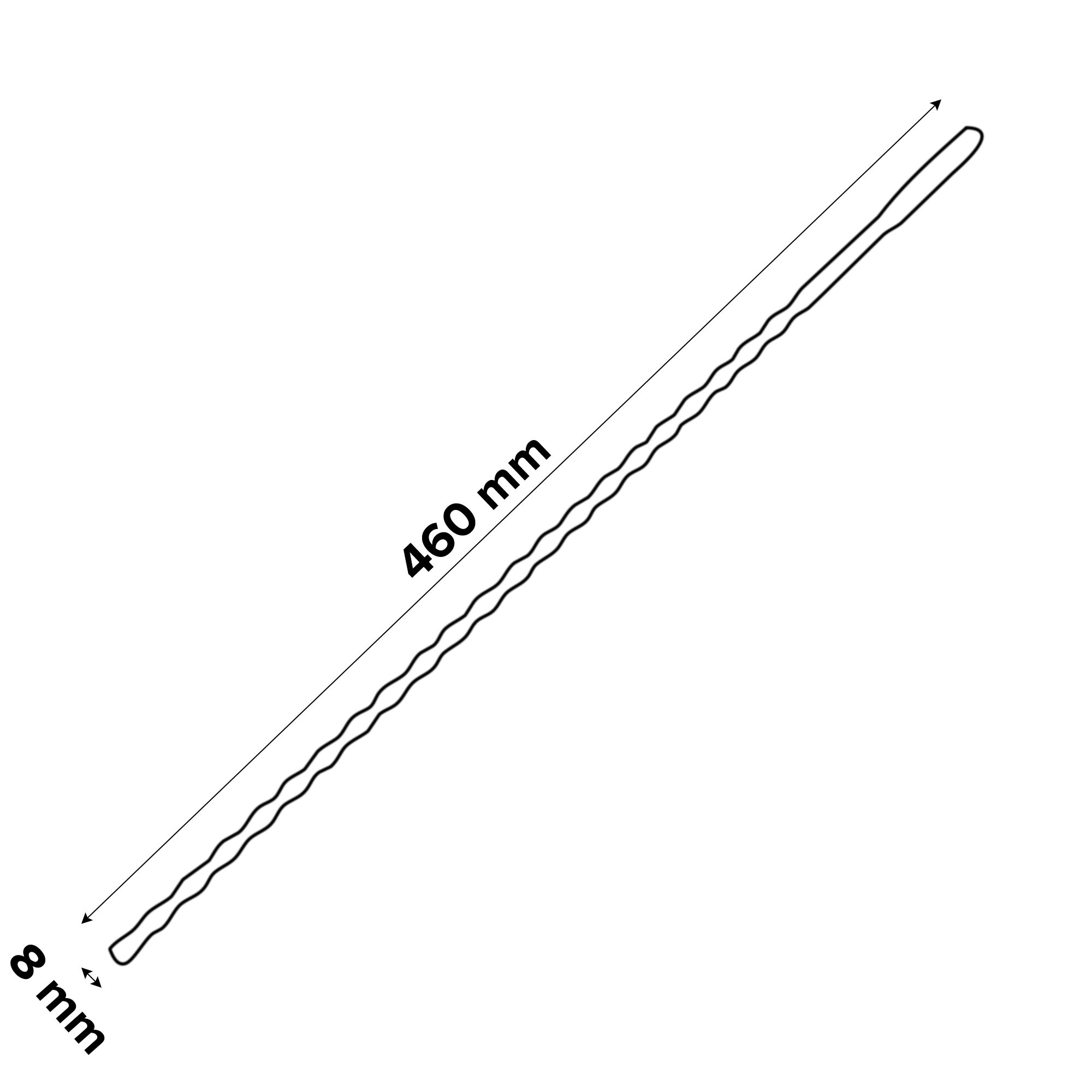 Erbauer SDS plus Masonry Drill bit (Dia)8mm (L)460mm