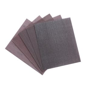 Erbauer Semi-friable aluminium oxide Assorted Hand sanding sheets, Set