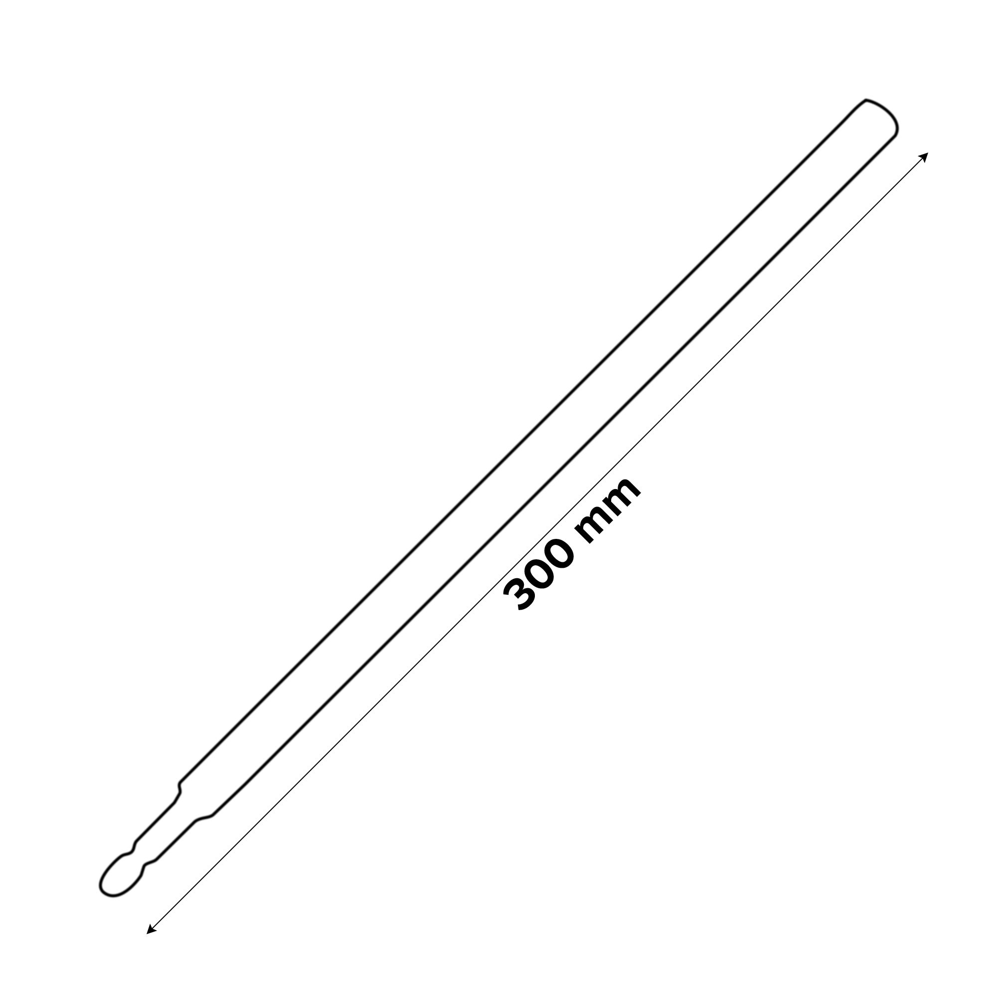 Erbauer Stainless steel Screwdriver bit holder (L)300mm