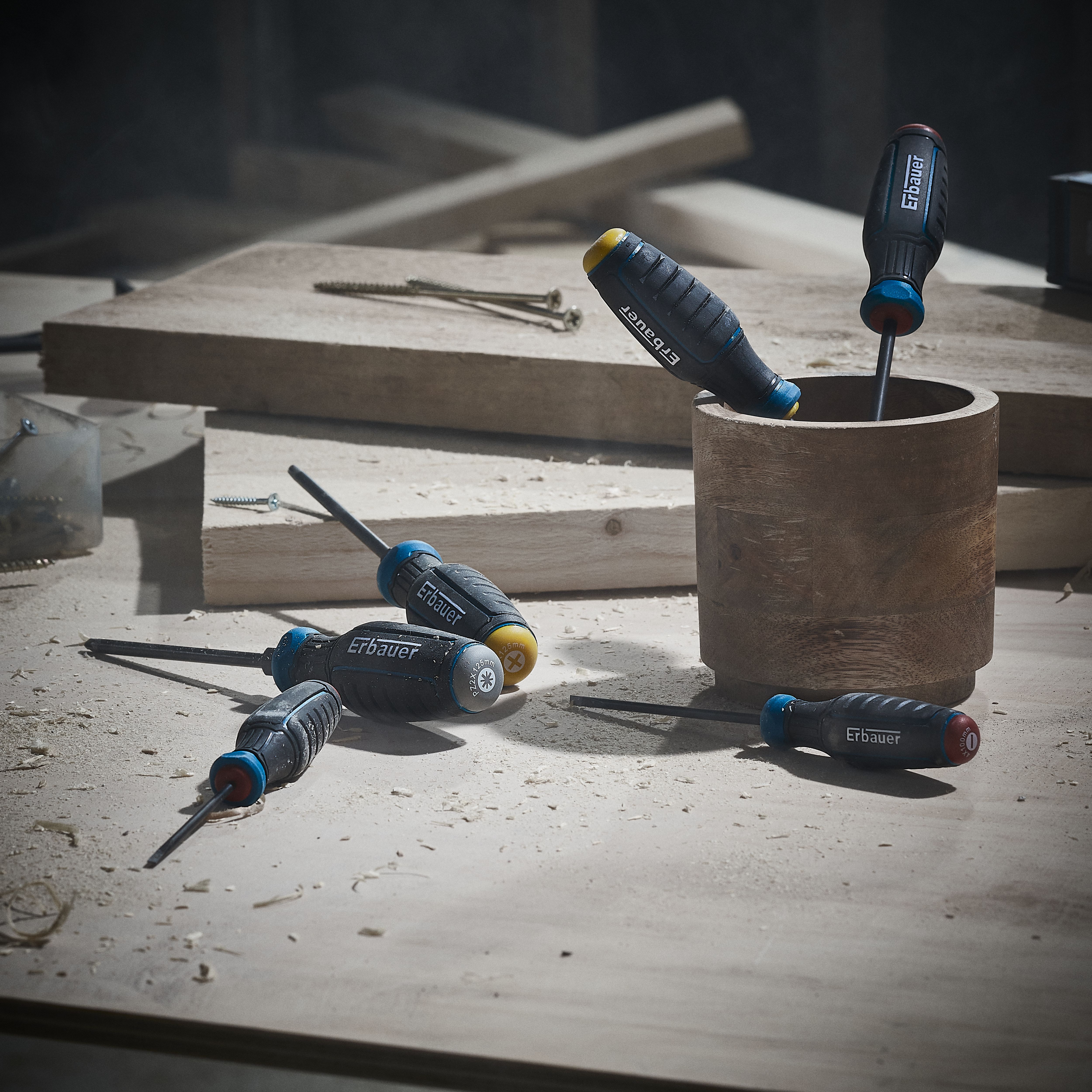 Erbauer Standard Mixed Screwdriver set (6 piece) E_SCS1