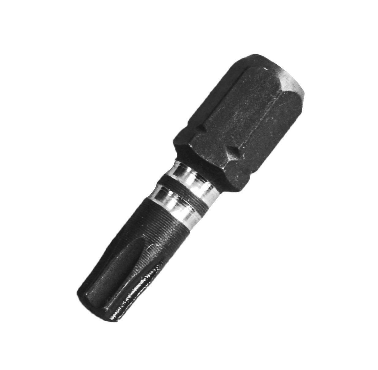 Erbauer TX15 Impact Screwdriver bits (L)25mm, Pack of 3