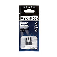 Erbauer TX20 Impact Screwdriver bits (L)25mm, Pack of 3
