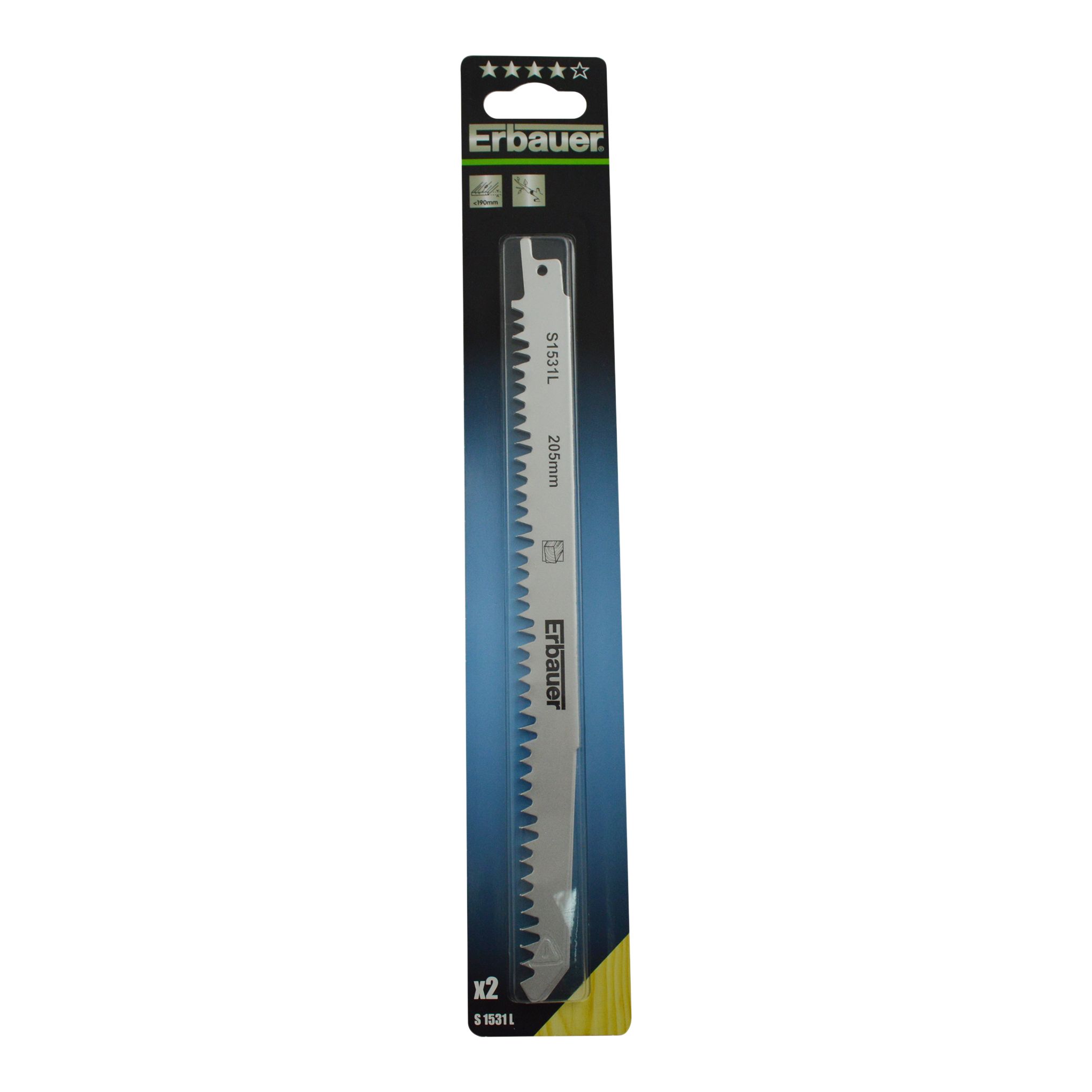 Erbauer reciprocating wood saw blades sale