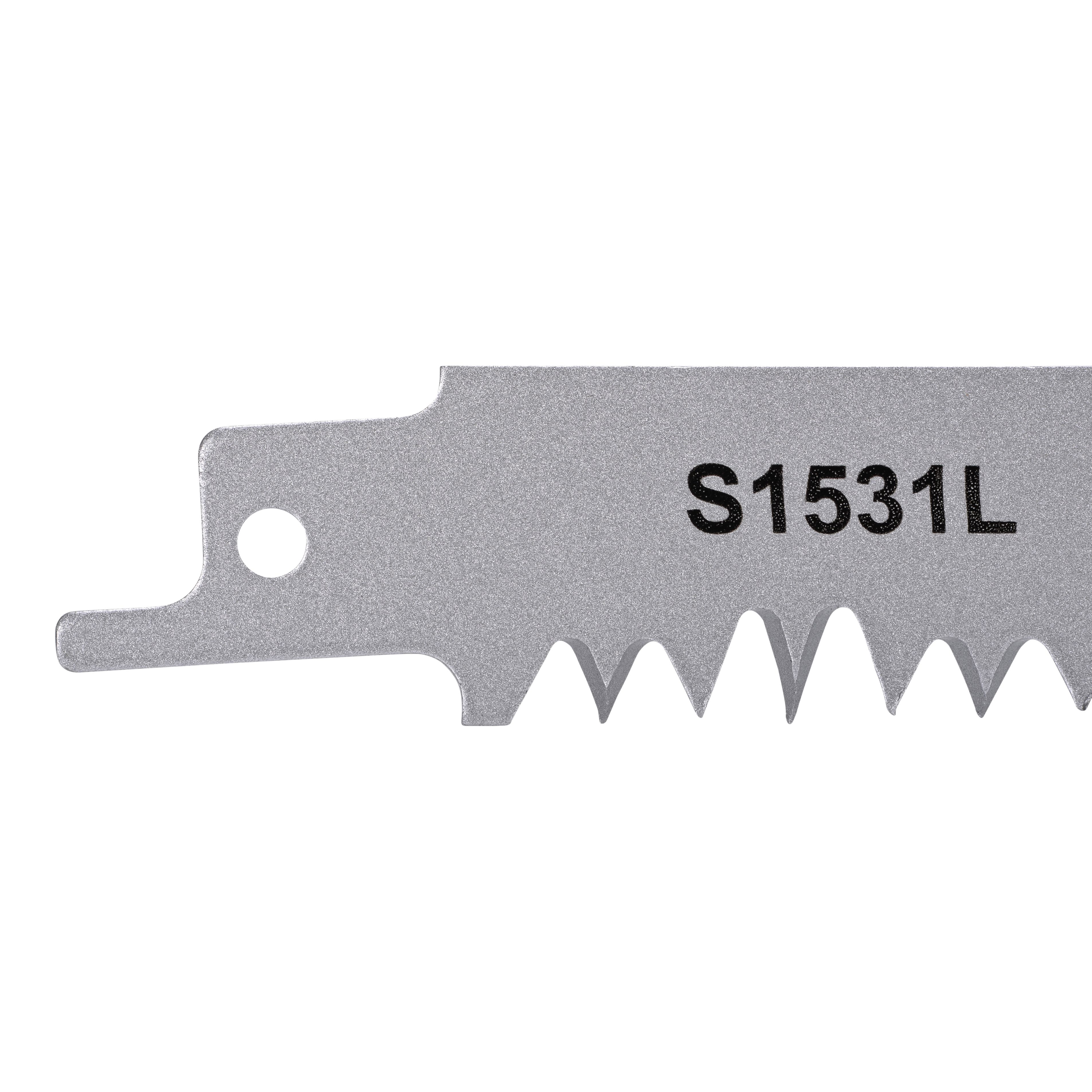 Erbauer Universal Reciprocating saw blade S1531L (L)240mm, Pack of 2