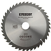 Erbauer Wood 40T Circular saw blade (Dia)210mm