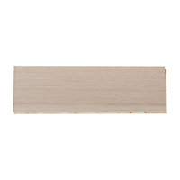Eslov Herringbone Natural Satin Oak effect Real wood top layer Flooring Sample, (W)90mm