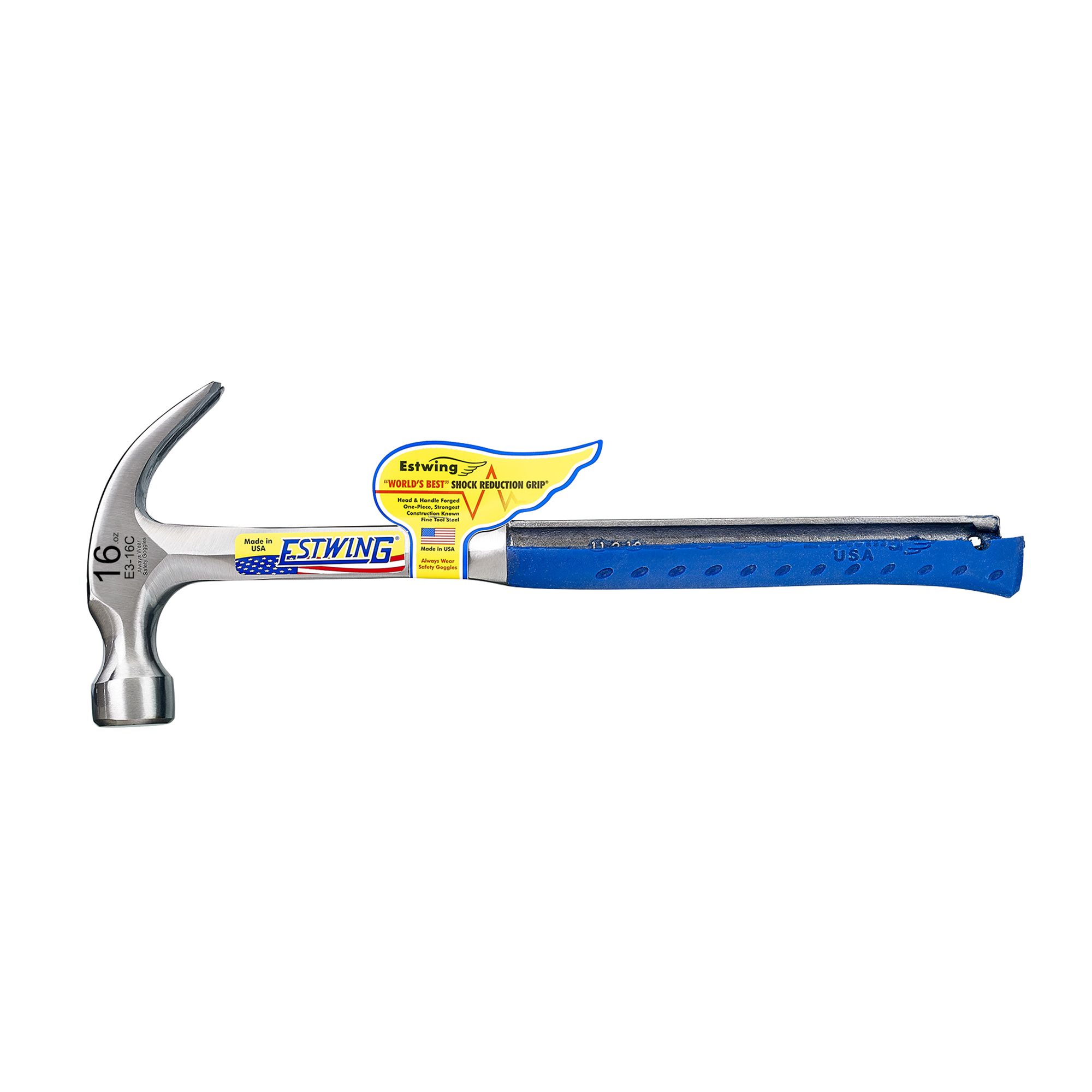Estwing Claw Hammer 16oz E3/16C
