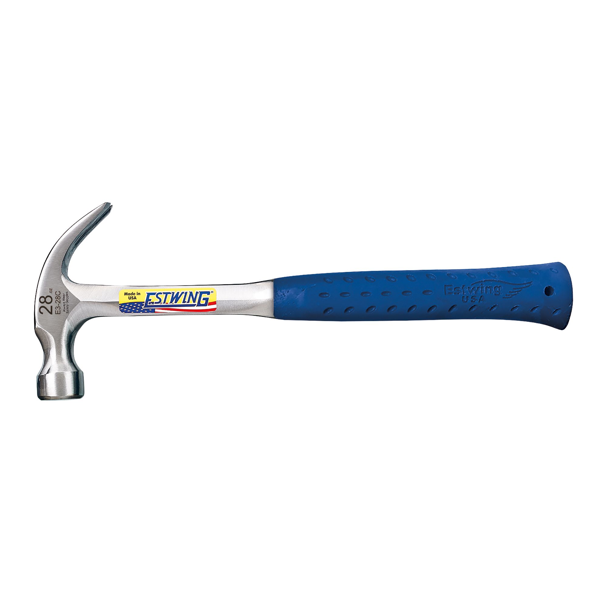 Estwing Steel Claw Hammer 24oz / 680.39g - E3/28C