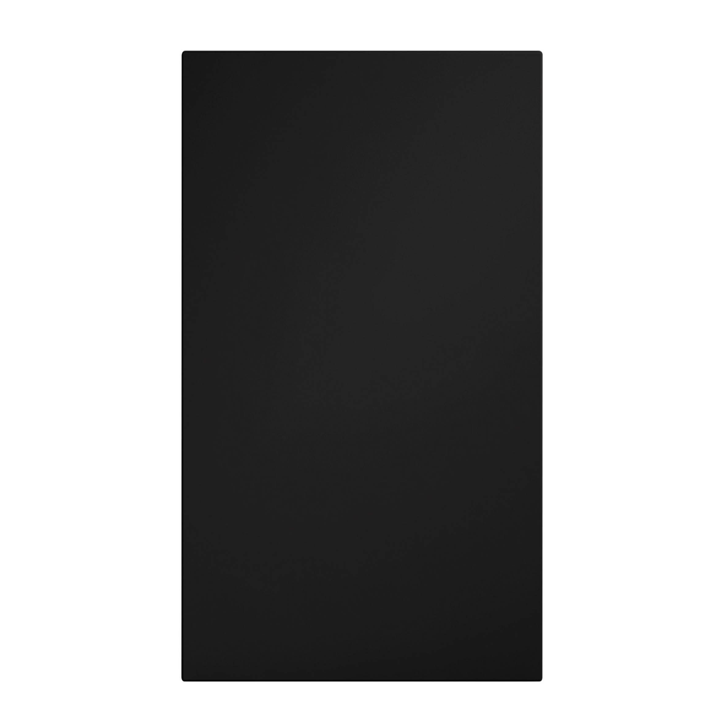 Ethos Matt black Standard Clad on base panel (H)934mm (W)640mm