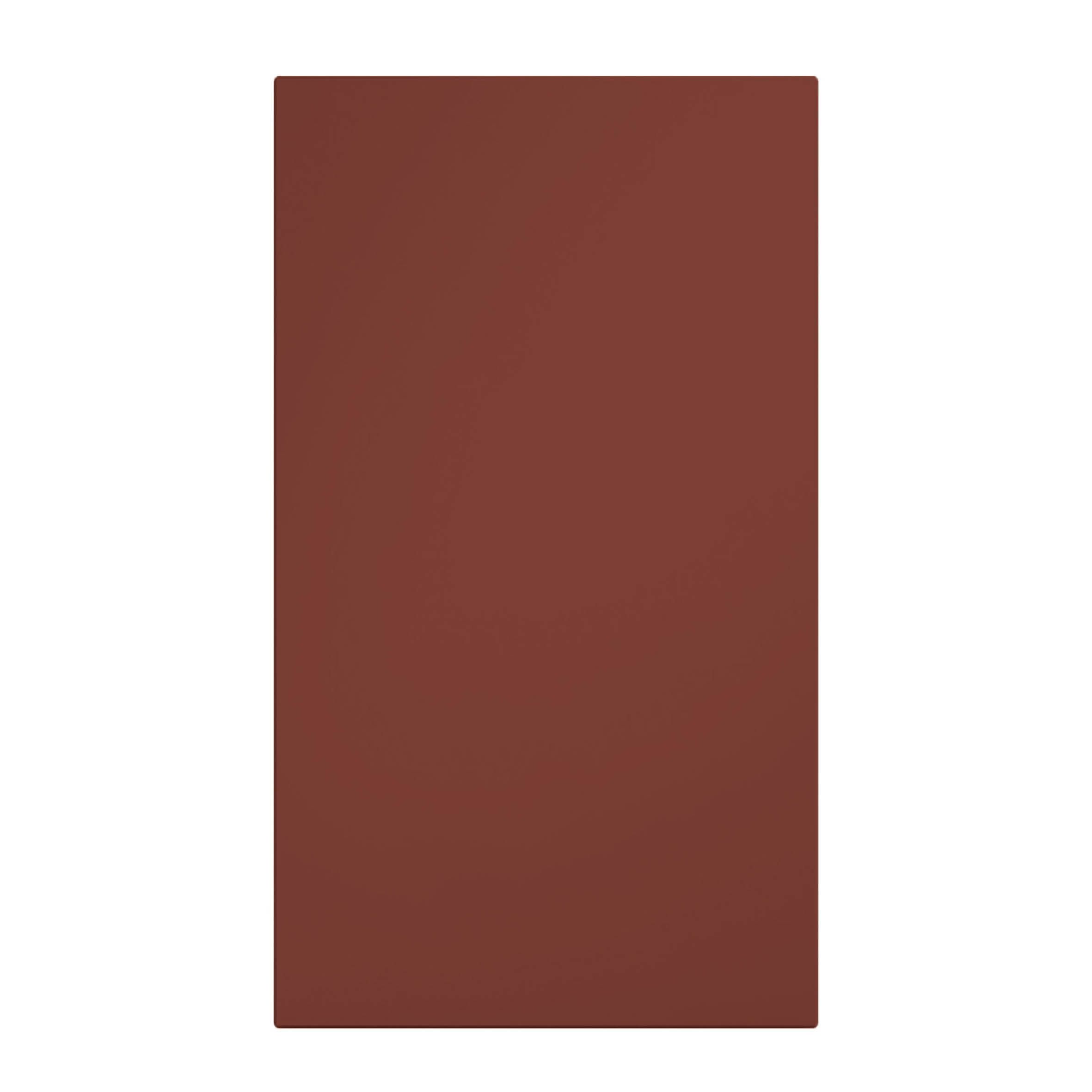 Ethos Matt tuscan red Standard Clad on base panel (H)934mm (W)640mm