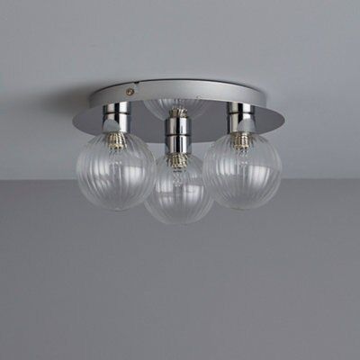 Eupraxia Gloss Chrome effect 3 Light Spotlight