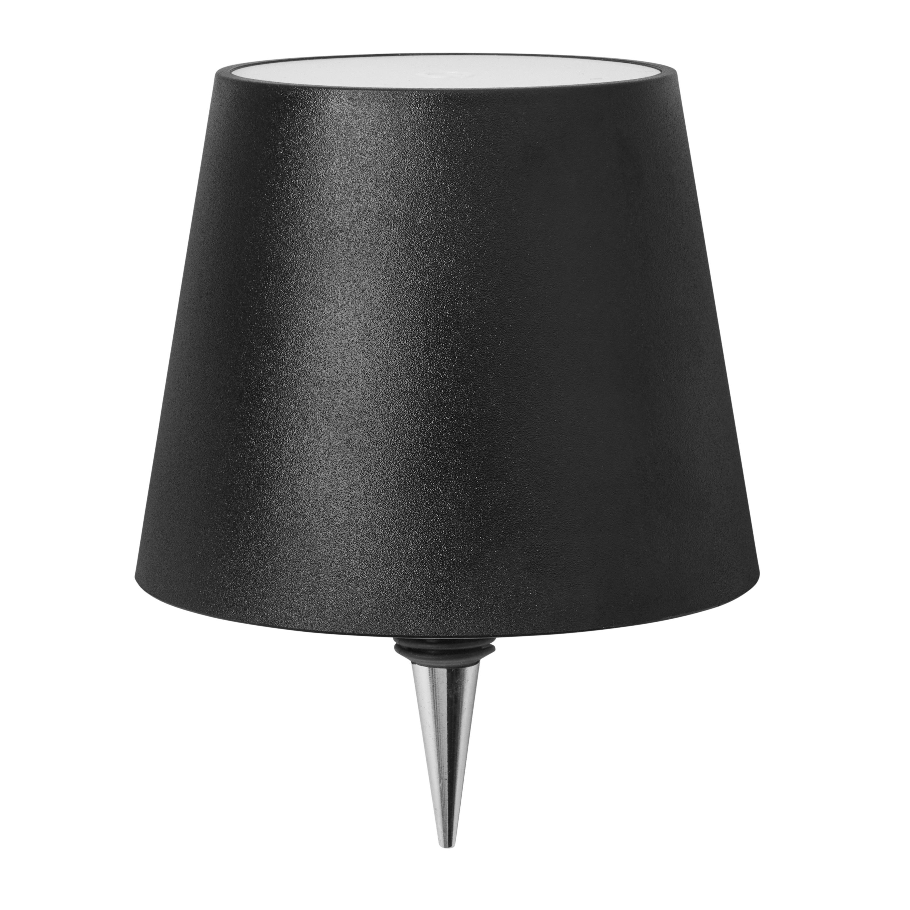 Eureka Black USB-powered Table lamp