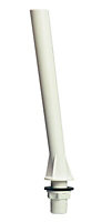 Euroflo Plastic Overflow standpipe, (Dia)28mm x ¾"