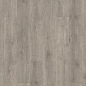 Eurohome Taplow Dark Brown Natural Oak effect Laminate Flooring, 2.26m²