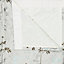 Evania Duck egg Floral Lined Pencil pleat Curtains (W)117cm (L)137cm, Pair