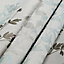 Evania Duck egg Floral Lined Pencil pleat Curtains (W)167cm (L)183cm, Pair