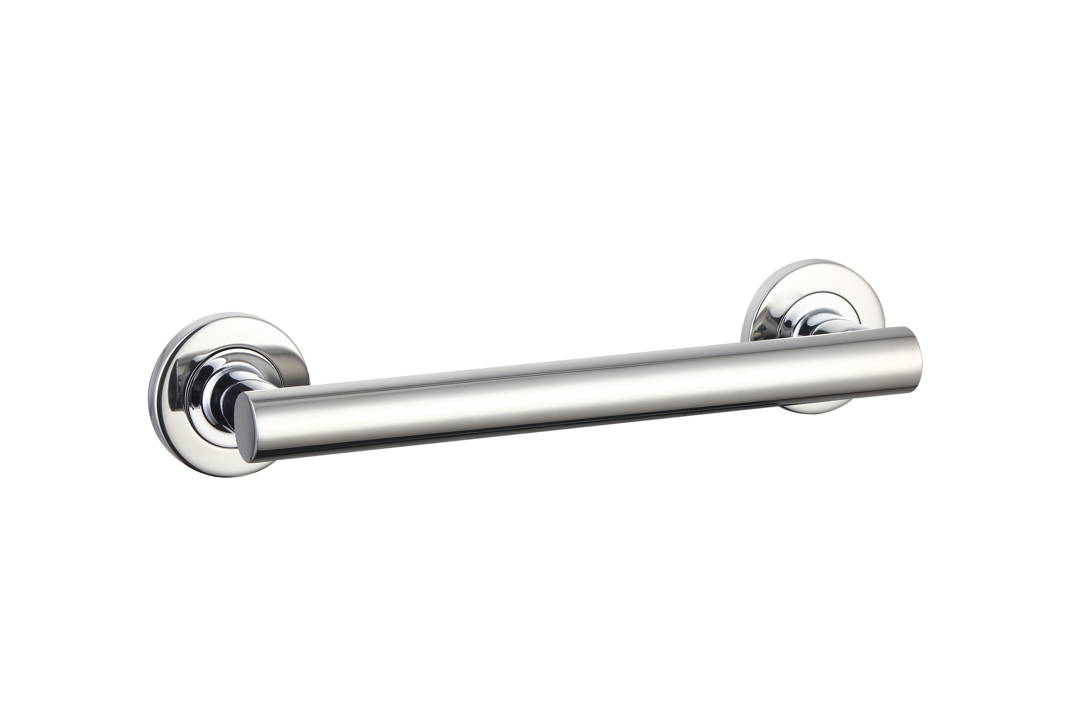 Evekare Linear Silver effect Straight Grab rail (L)300mm DIY at B&Q