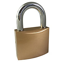 Ever Strong Iron Hardened steel Cylinder Padlock (W)48mm