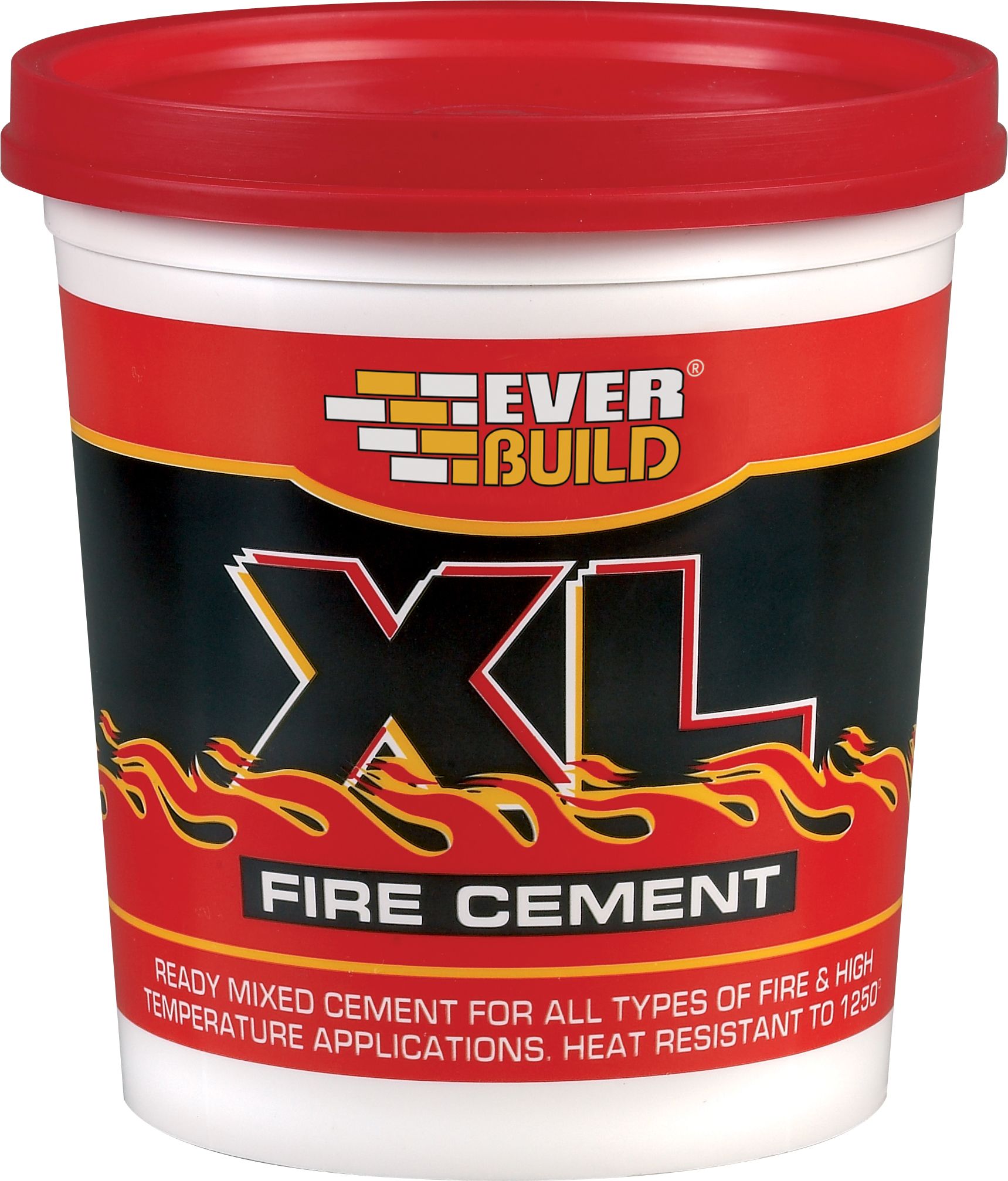 Everbuild XL Ready mixed Fire cement, 2kg Tub DIY at B&Q