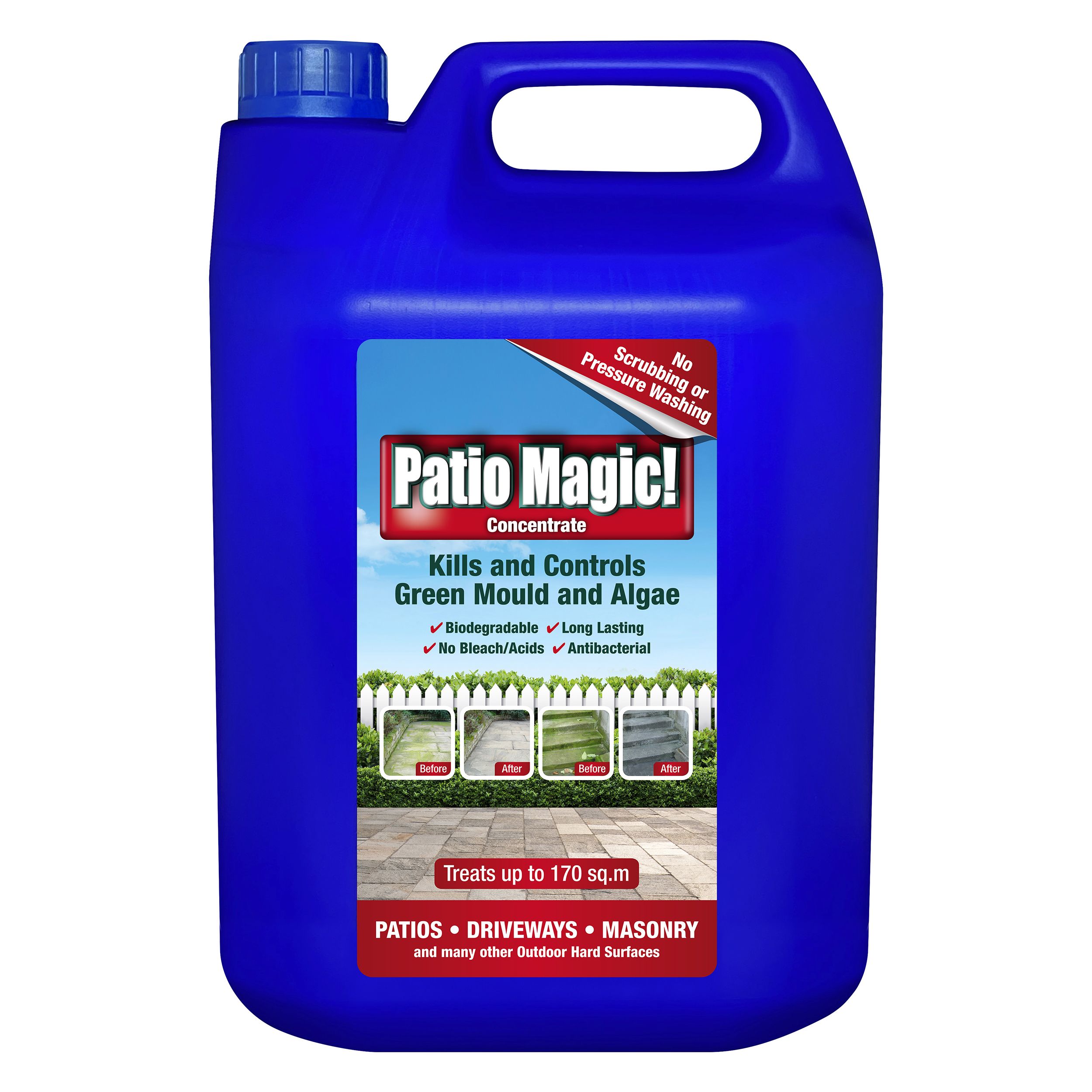 Evergreen Patio Magic Fungicide 5000ml at B&Q