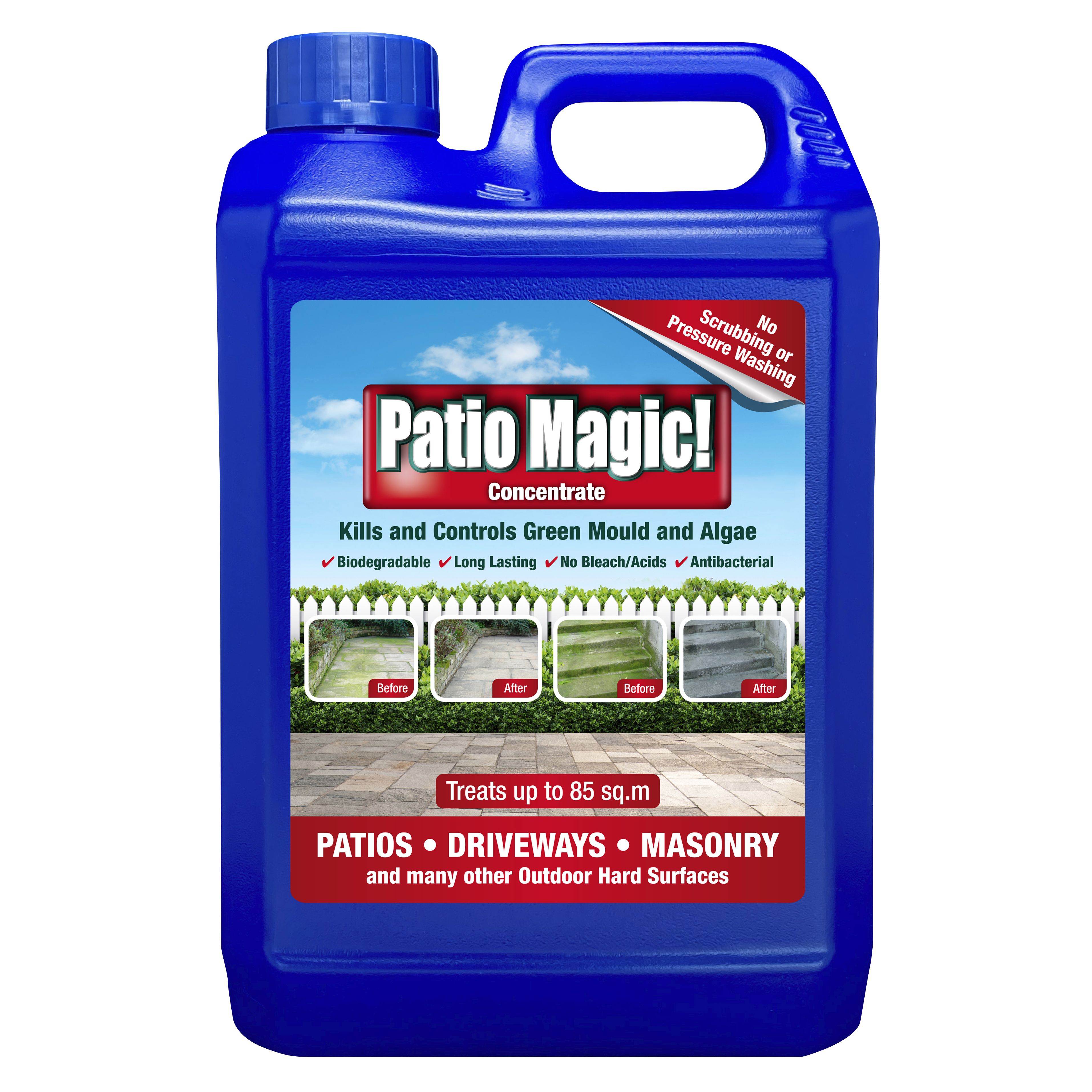 Evergreen Patio magic Patio & driveway cleaner 2.5L DIY at B&Q