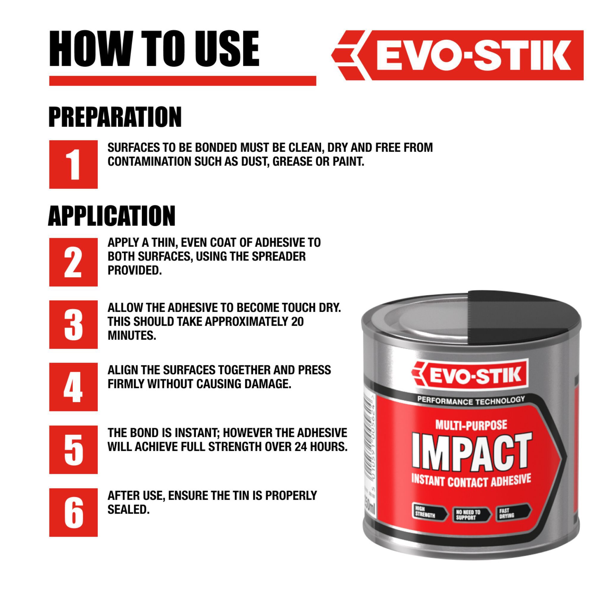Evo-Stik Impact Contact adhesive 250ml