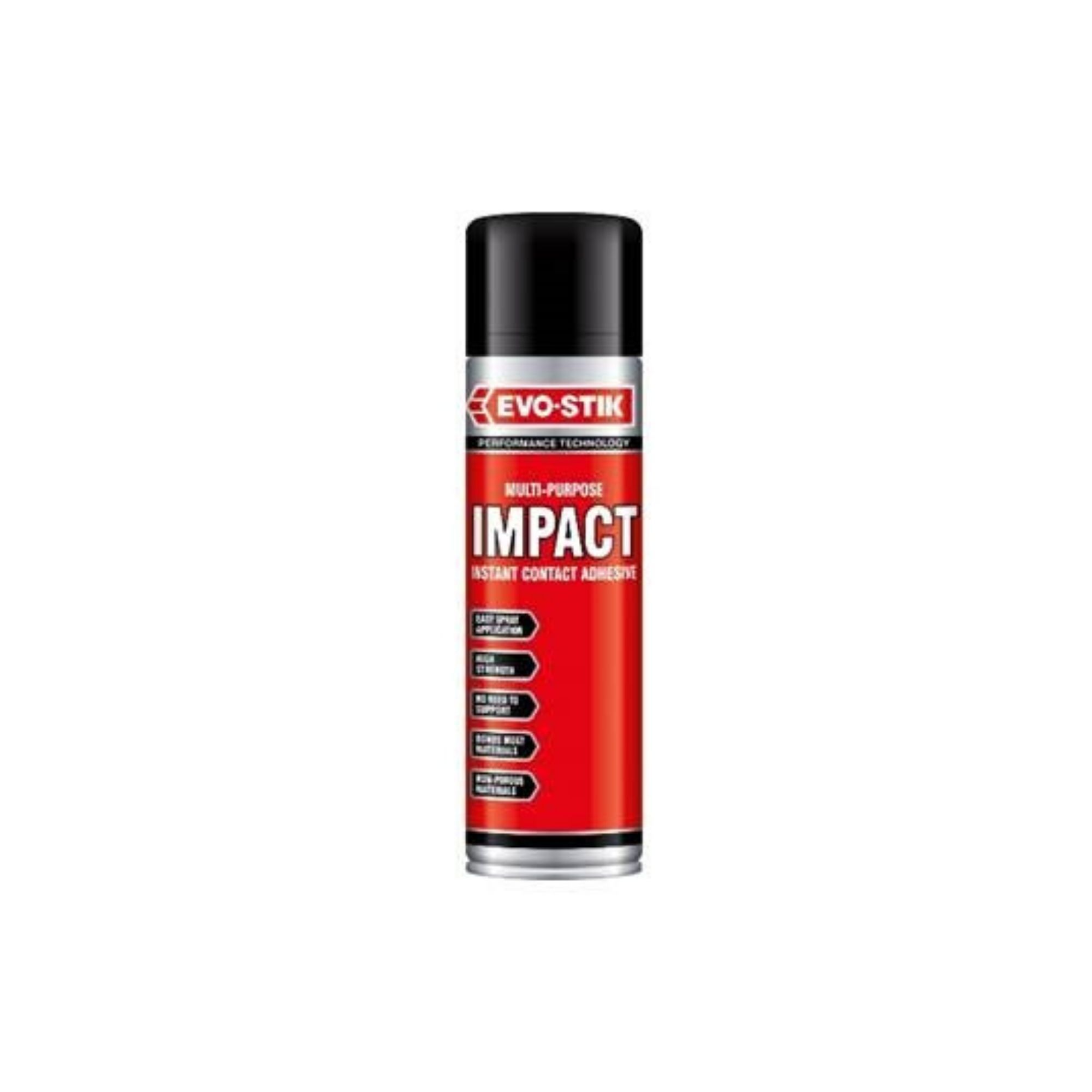 Evo-Stik Impact Solvent-based Spray contact adhesive 500ml