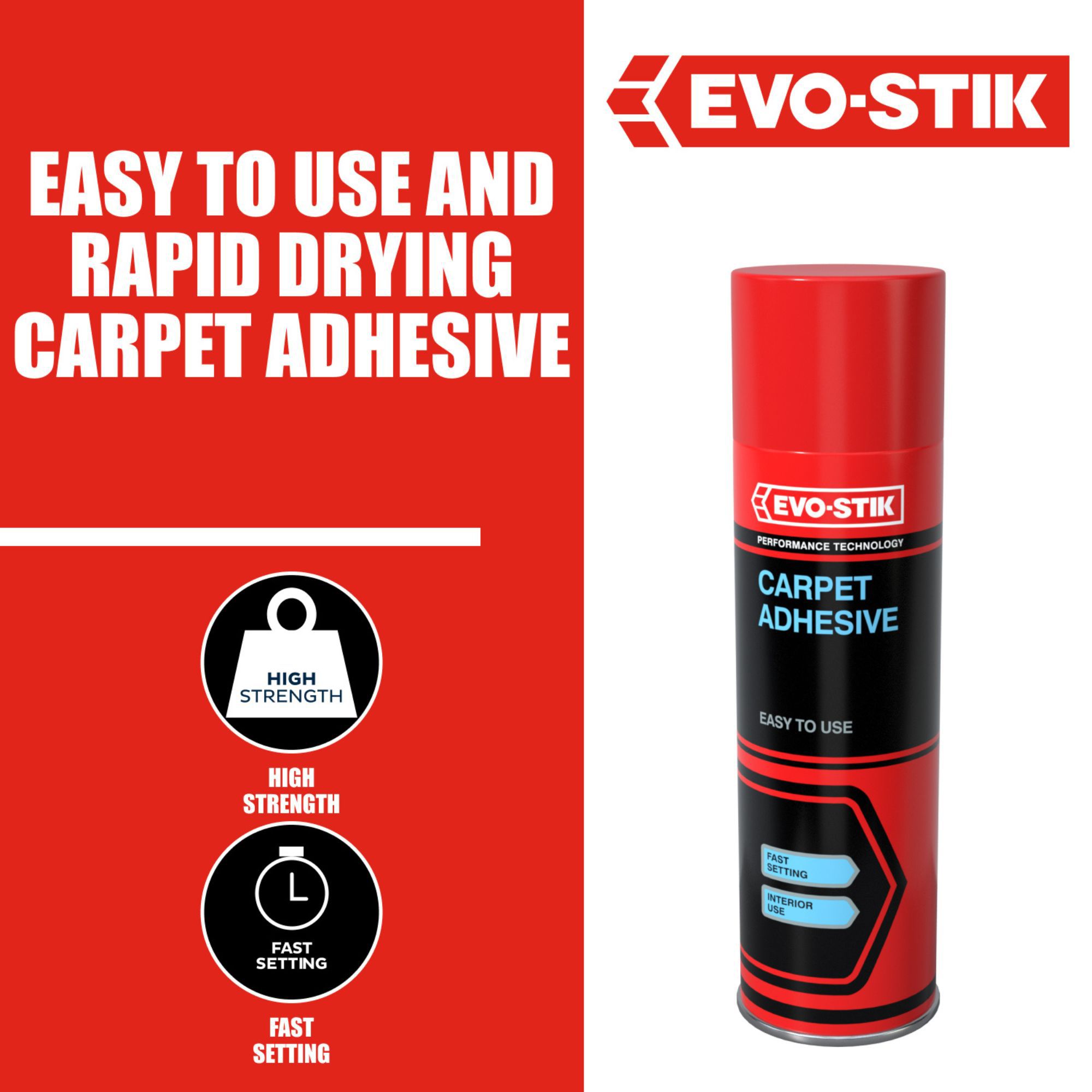 Evo-Stik Light amber Carpet Adhesive 500ml