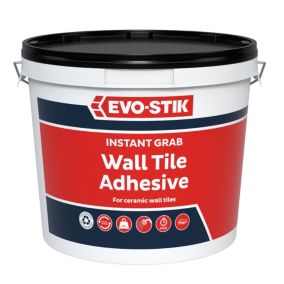 Evo-Stik Ready mixed Cream Wall tile Adhesive, 14.7kg