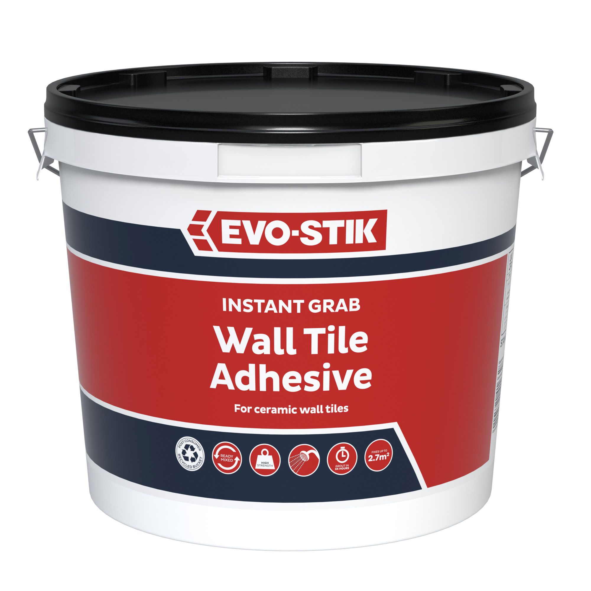 EvoStik Ready mixed Cream Wall tile Adhesive, 3.5kg DIY at B&Q