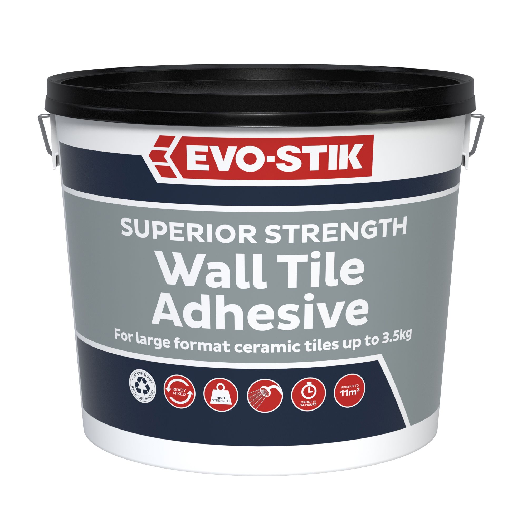 EVO-STIK Wood & Concrete Floor Tile Adhesive & Grout Grey