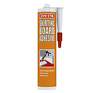 Evo-Stik Solvent-free Acrylic-based Buff Skirting board Adhesive 310ml