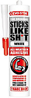 Evo-Stik Sticks Like Sh*t White Grab adhesive 290ml 0.47kg
