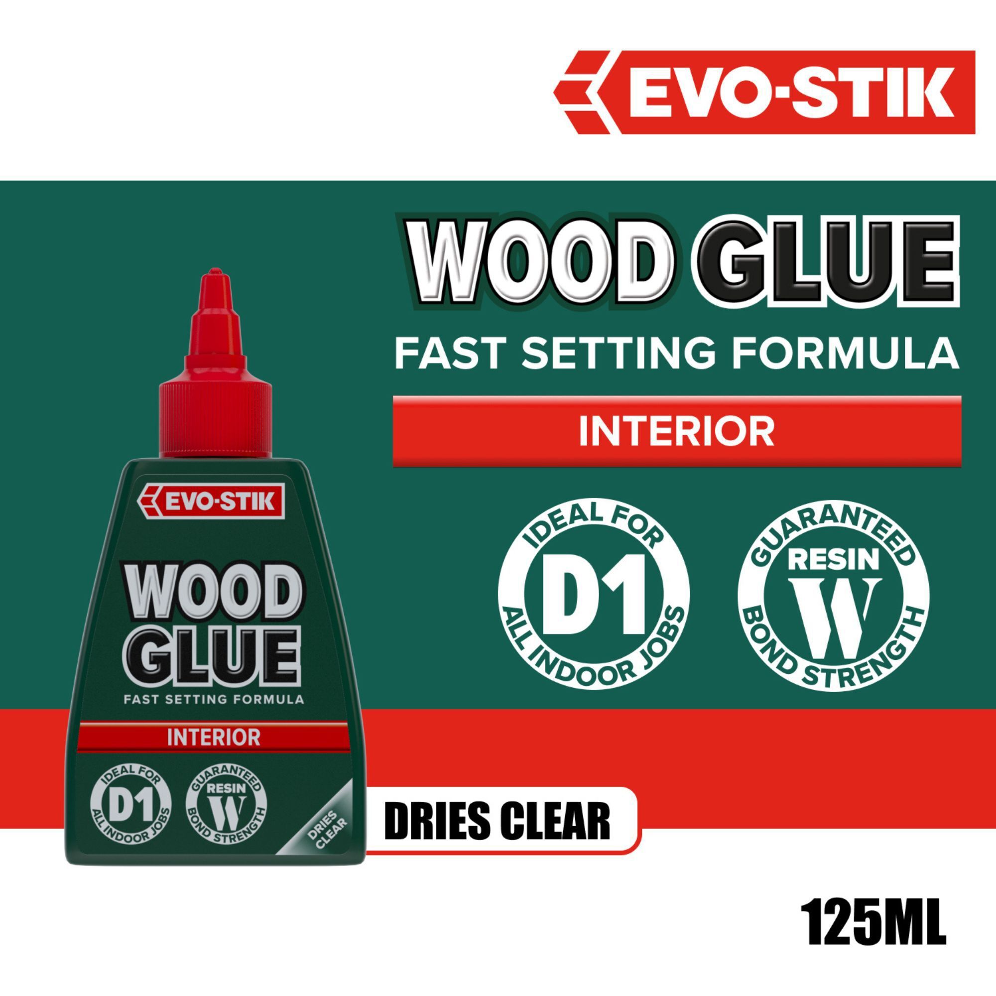 Evo-Stik Wood glue, 125ml
