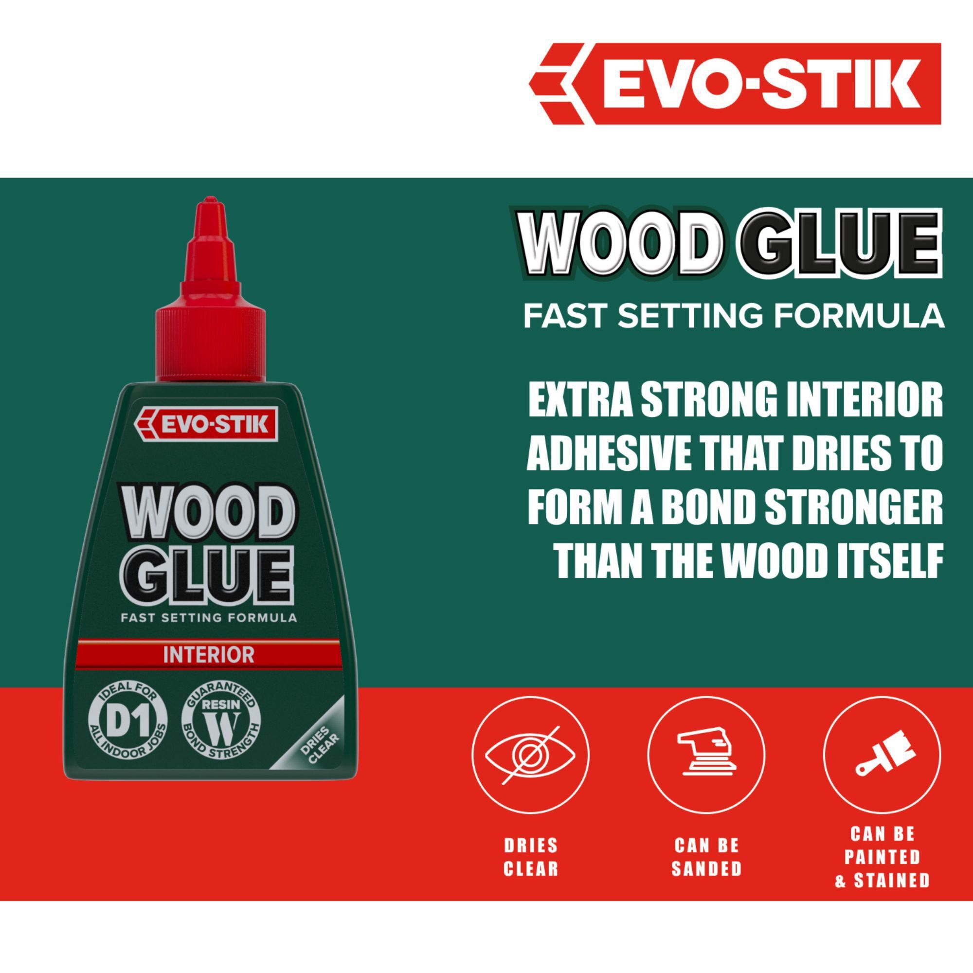 Evo-Stik Wood glue, 125ml