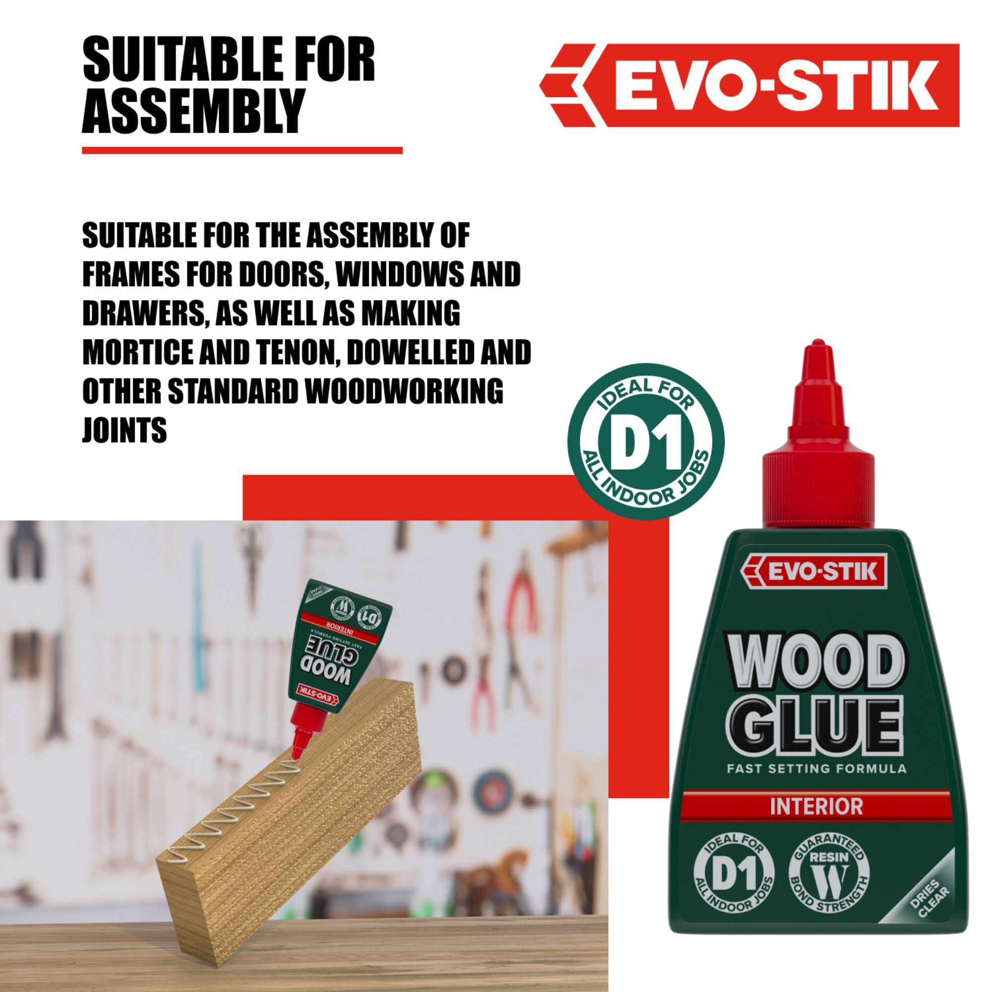 Evo-Stik Wood glue, 125ml