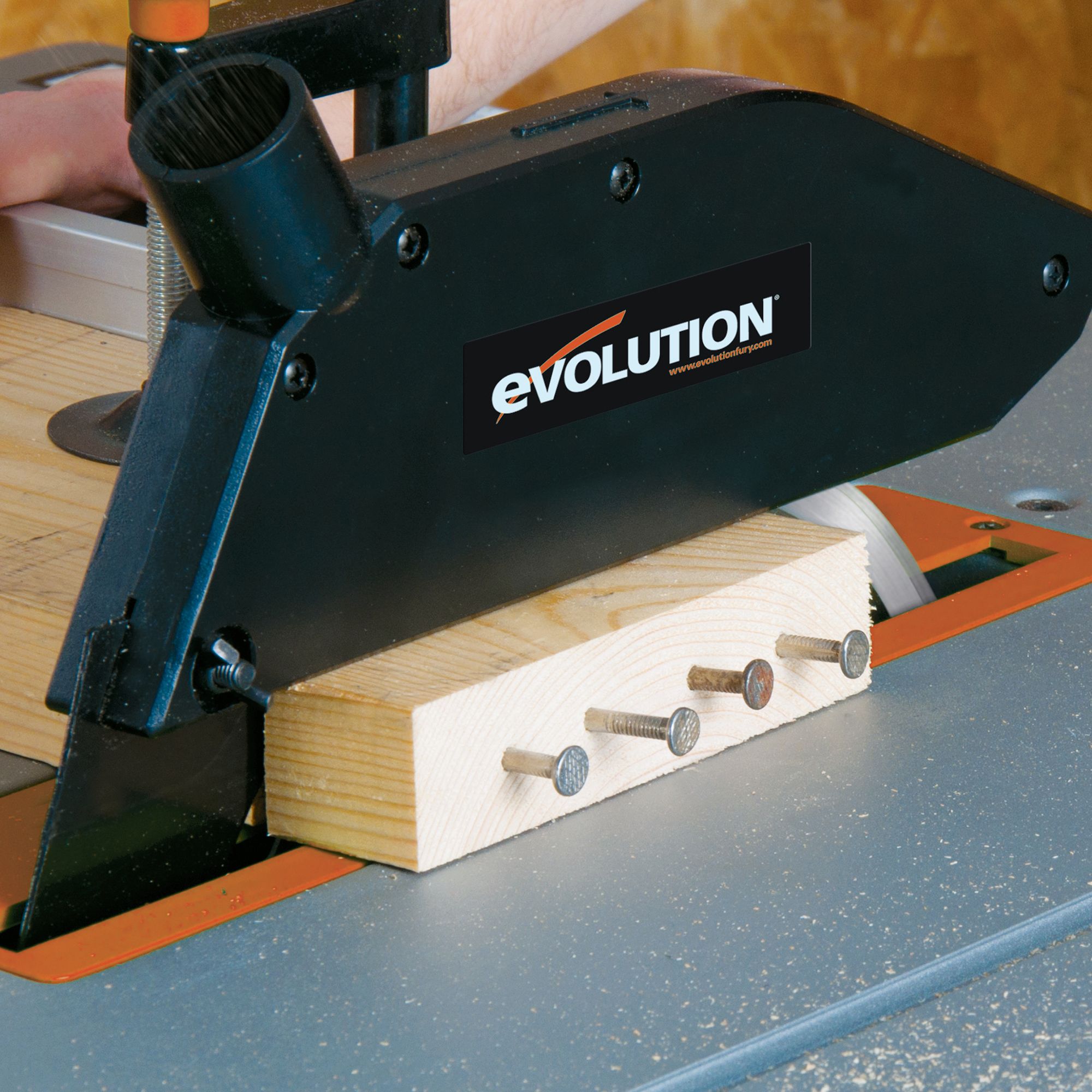 Evolution 1500W 240V 255mm Corded Table saw R255MTS