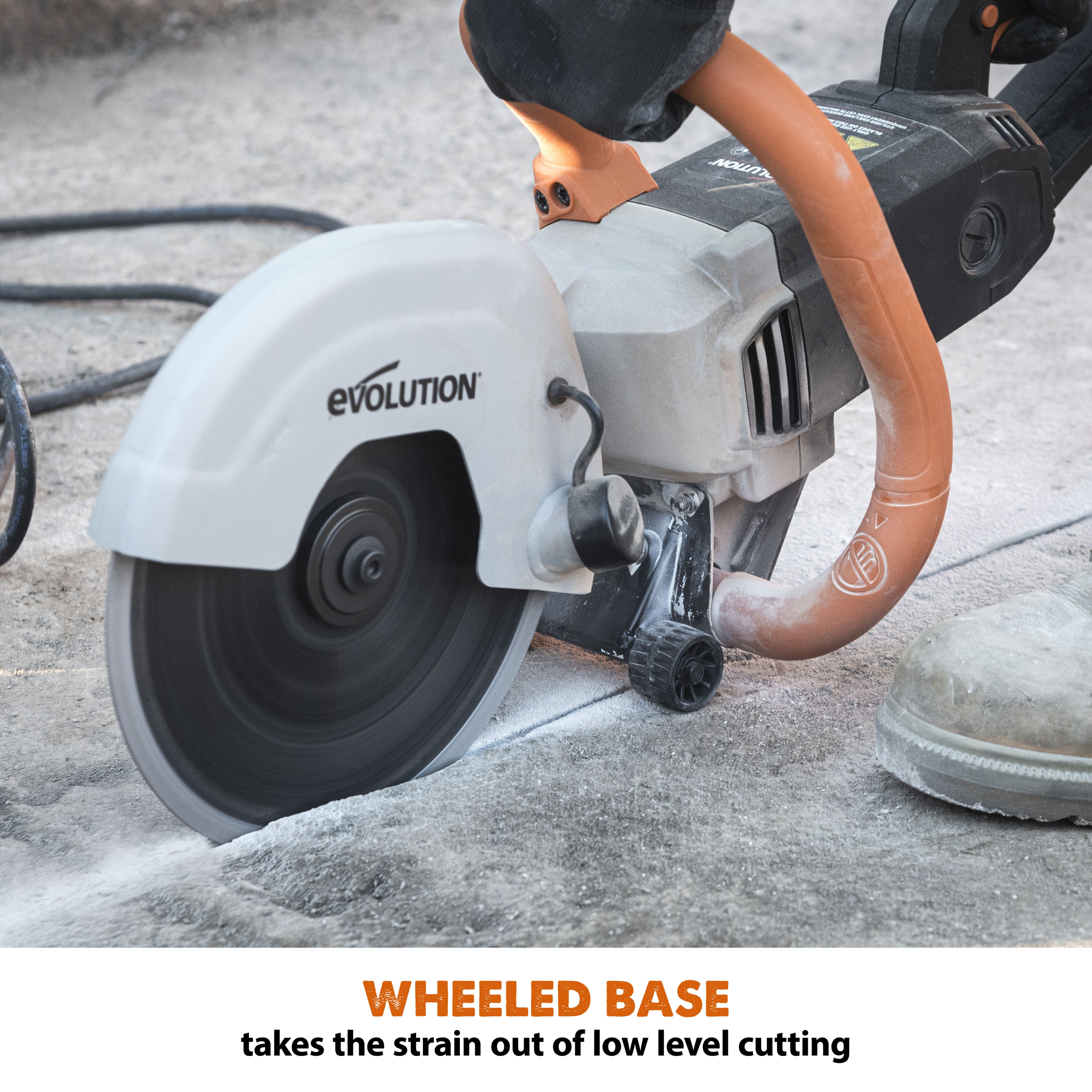 Evolution 2000W 230-240V 230mm Corded Disc cutter R230DCT