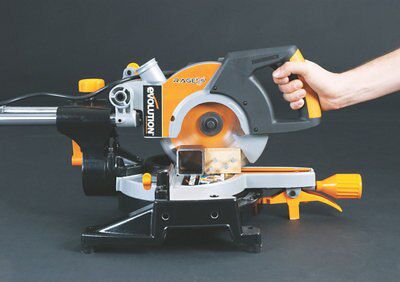 Evolution Professional 1500W 240V 210mm Corded Sliding mitre saw RAGE3-S