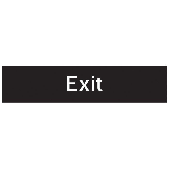 Exit Self-adhesive labels, (H)50mm (W)200mm