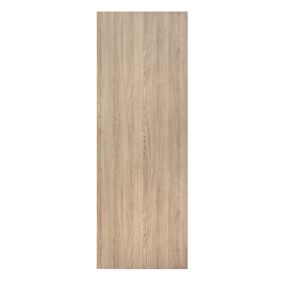 Exmoor Flush Oak veneer Internal Door, (H)1980mm (W)762mm (T)40mm