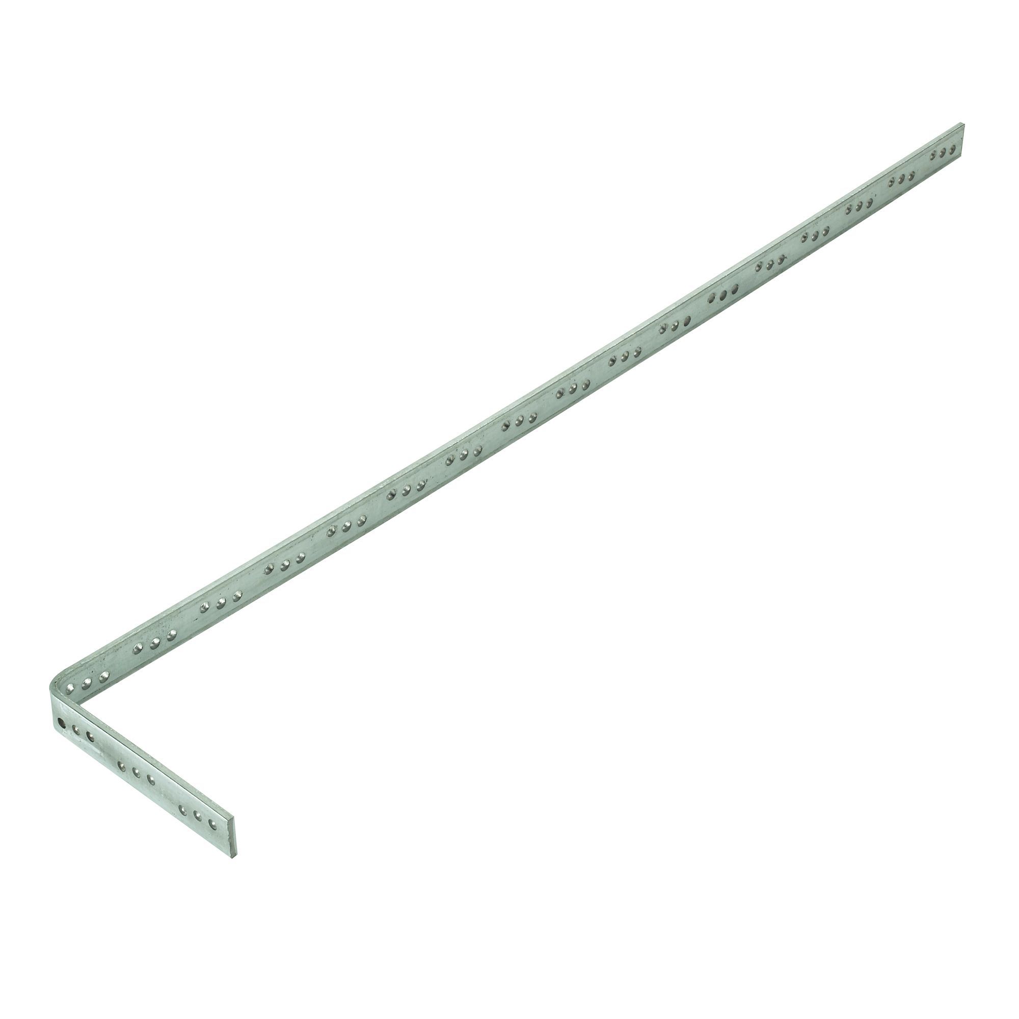 Expamet Bent Steel Strap, (L)1m (W)27.5mm (T)5mm