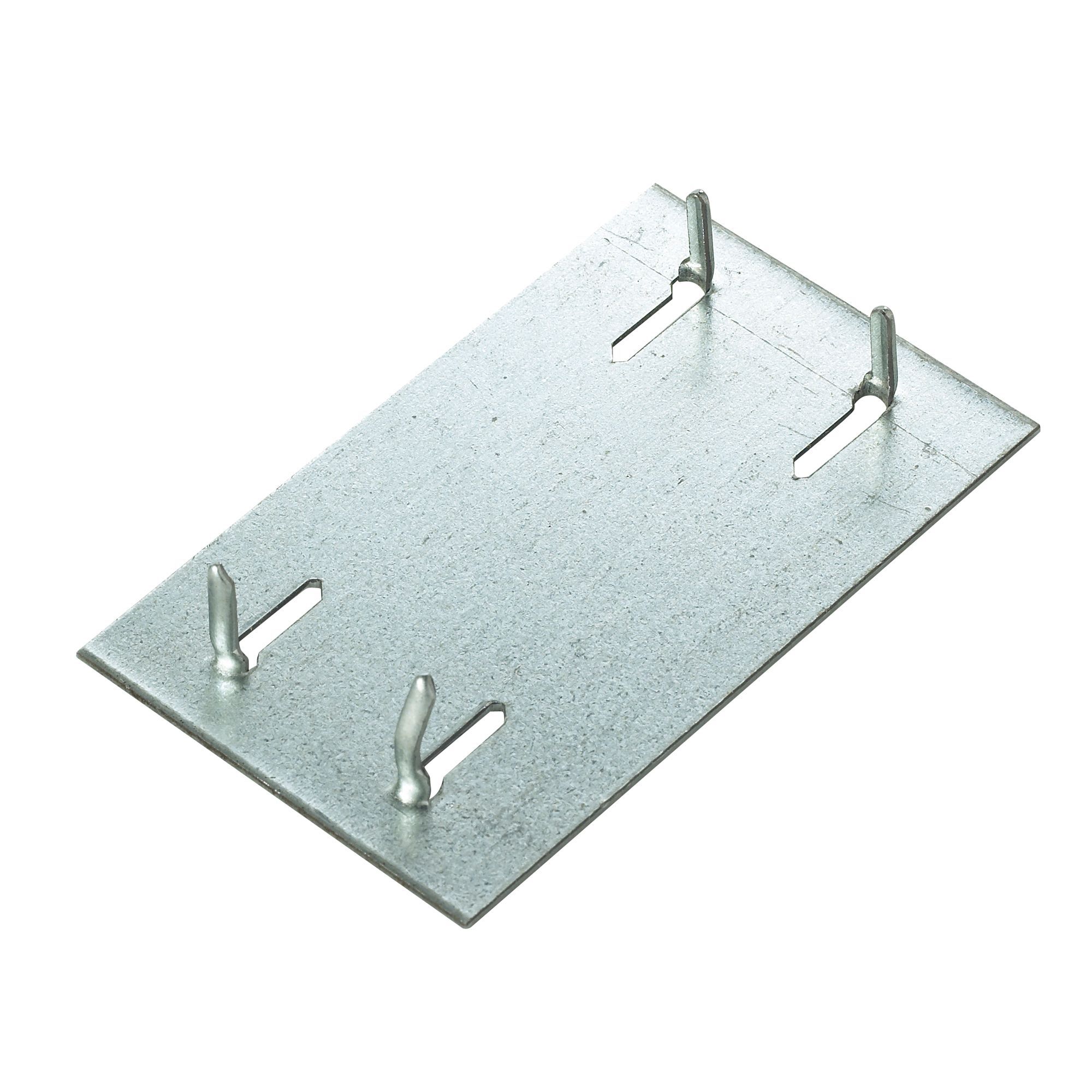 Expamet Galvanised Steel Safe plate | DIY at B&Q