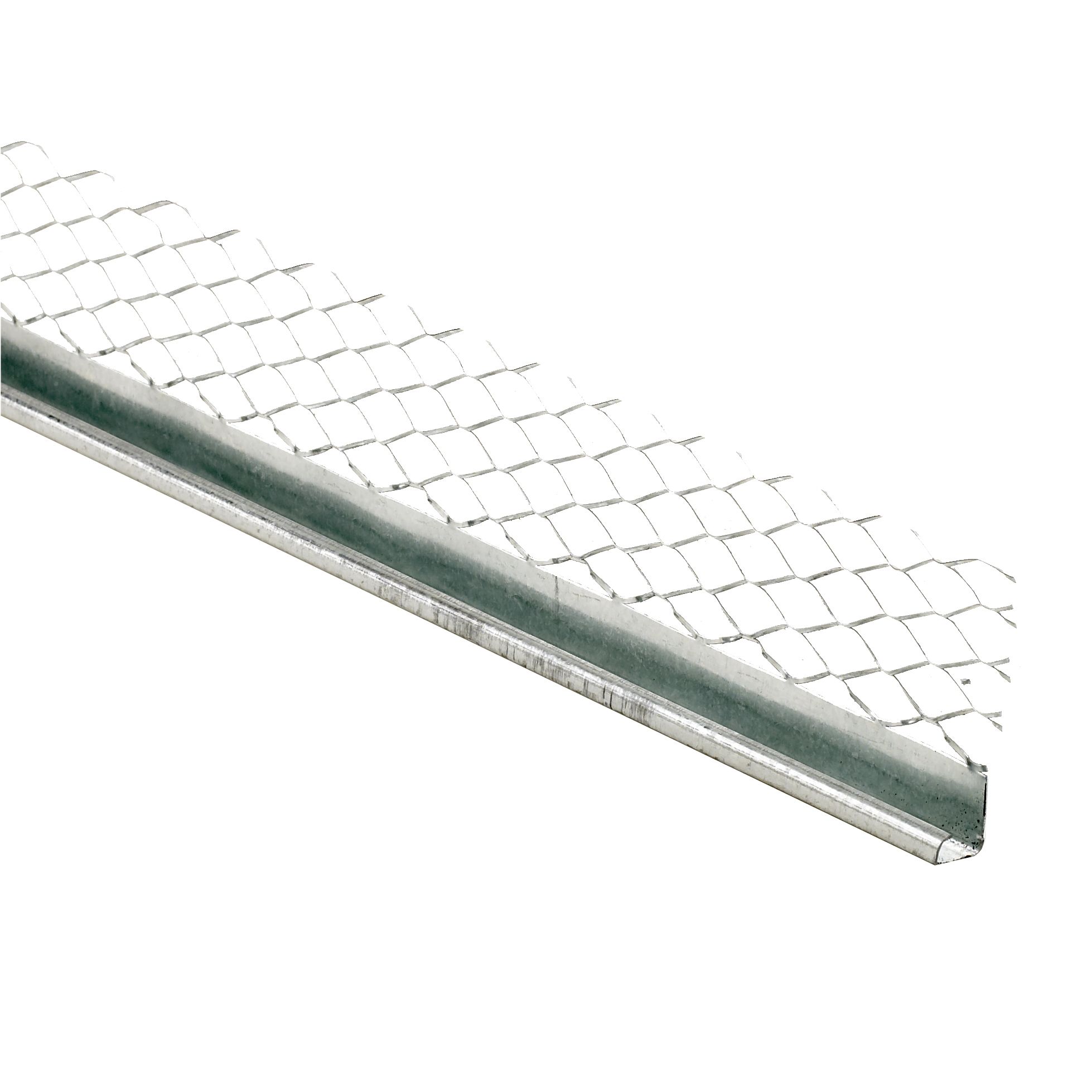 Expamet Galvanised steel Stop bead, (L)2.4m (W)57mm