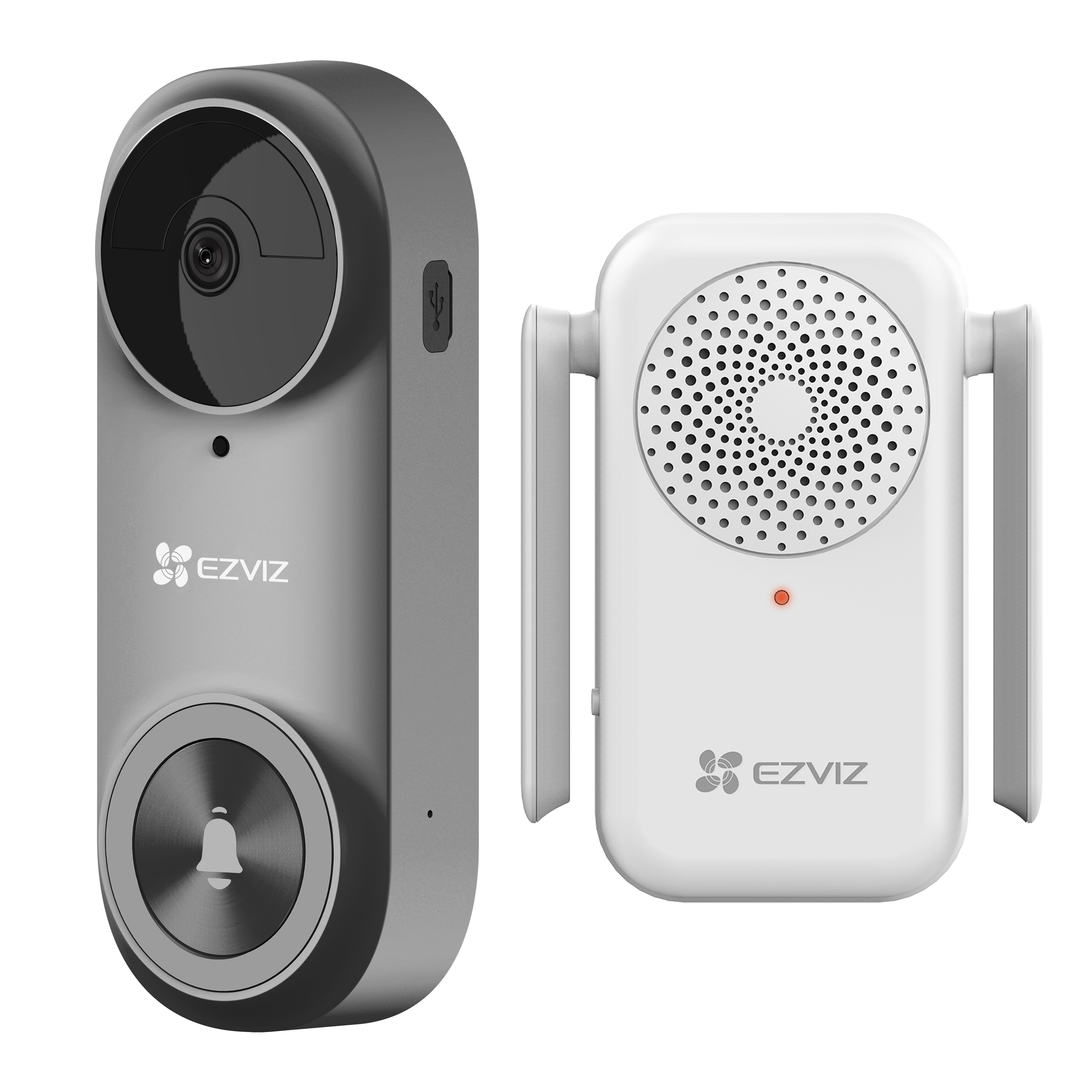Ezviz DB2 Grey Wireless Video doorbell