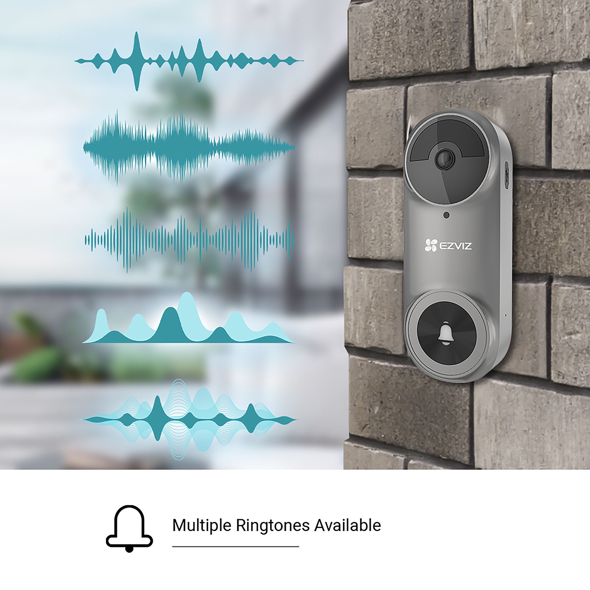 Ezviz DB2 Grey Wireless Video doorbell