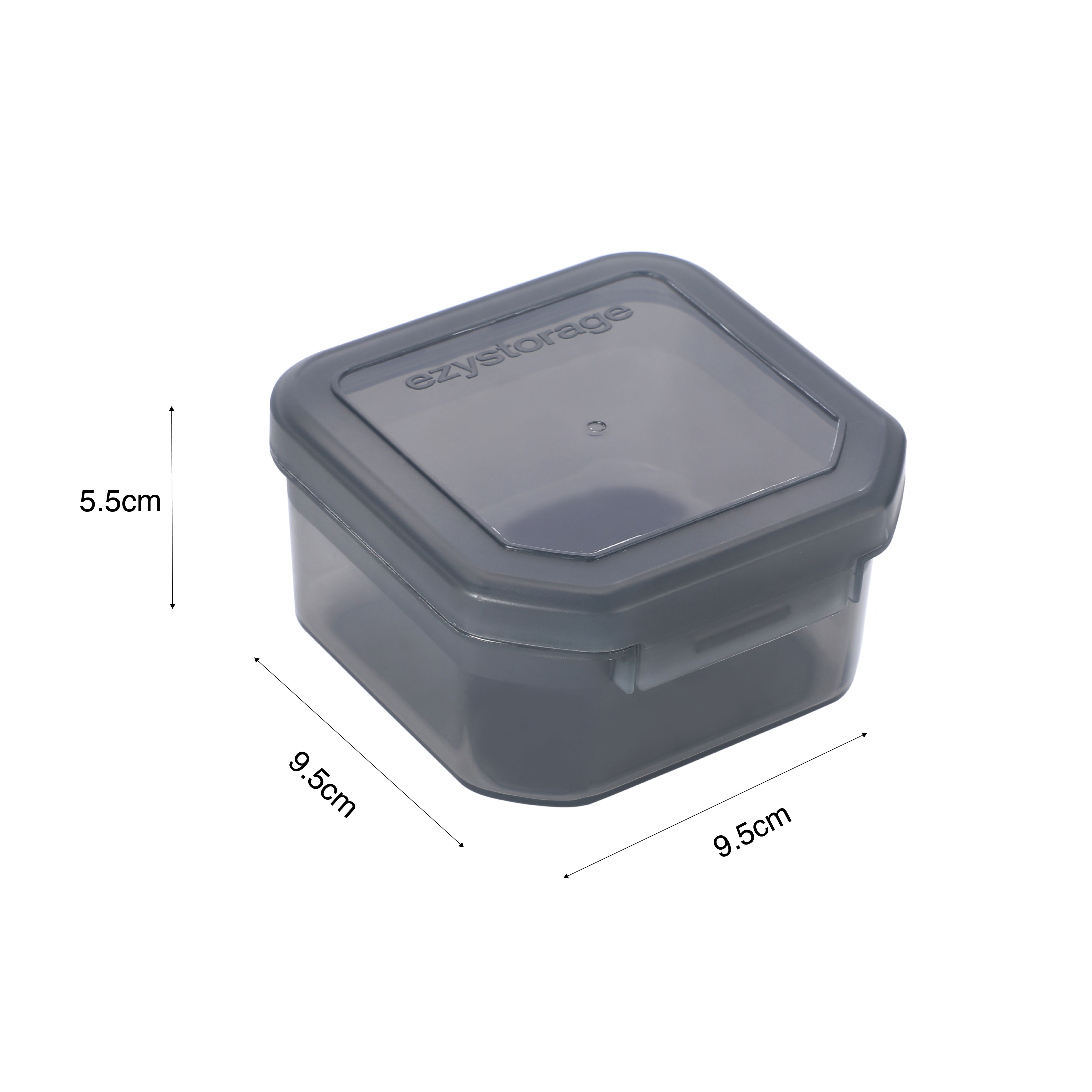 Ezy Storage Bunker tough Clear Organiser with 1 compartments