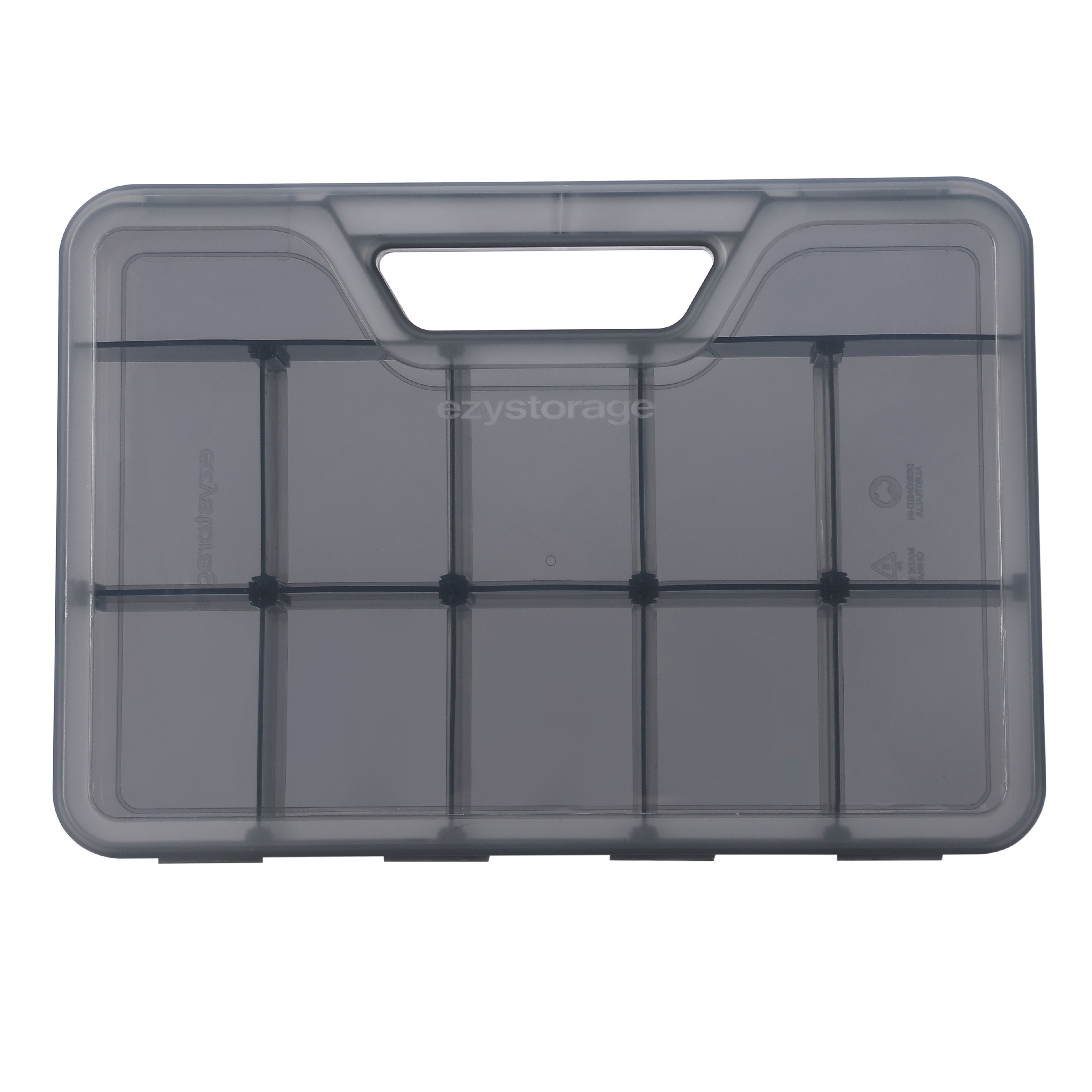 Ezy Storage Multi Purpose 12 Compartment Box Clear - Mambo's